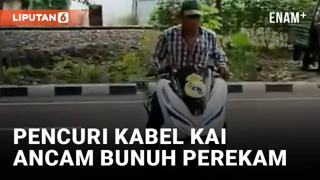 Sebuah video berdurasi dua menit menampilkan seorang pengendara motor P CX putih tanpa plat nomor viral di media sosial. Pada video tersebut terlihat sang pengendara hendak mencuri satu rol kabel di perlintasan kereta api di Jalan A Yani sisi frontag...