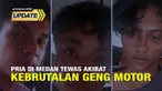 Satu orang tewas usai dibacok geng motor di Jalan Yos Sudarso, Simpang Kantor, Kecamatan Medan Labuhan, Kota Medan, Rabu (20/4) malam. Korban tewas diketahui bernama Retno Suwito warga Jalan Kail, Kecamatan Medan Labuhan, Kota Medan.