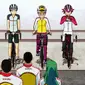 Di tangga penjualan DVD animasi Oricon, Yowamushi Pedal sukses meraih tempat teratas.