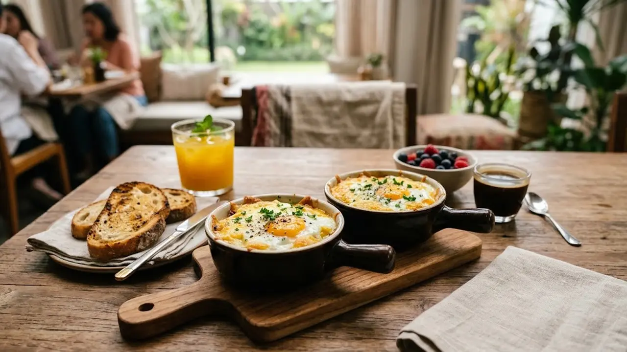 Resep Telur Panggang Keju ala Brunch Hotel