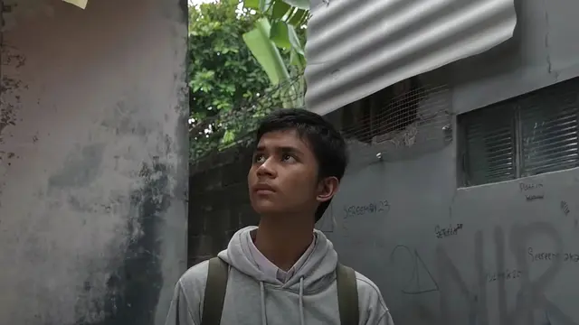 Muzakki Ramdhan dalam film Surga di Telapak Kaki Bapak. (Foto: Dok. KlikFilm)