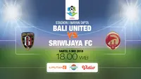 Bali United vs Sriwijaya FC