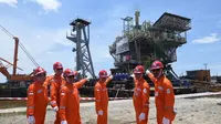 PT Pertamina Hulu Energi Offshore North West Java (PHE ONWJ) Segera Pasang Anjungan SPA (Foto: PHE ONWJ)