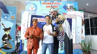 Dedy Budiman selaku Champion Sales Trainer yang juga juri dalam bidang kompetensi Marketing Online di LKS SMK Nasional/Stella Maris.