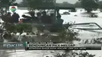 Hingga kini, banjir di Belitung Timur, Bangka Belitung, masih merendam lebih 4.000 rumah.