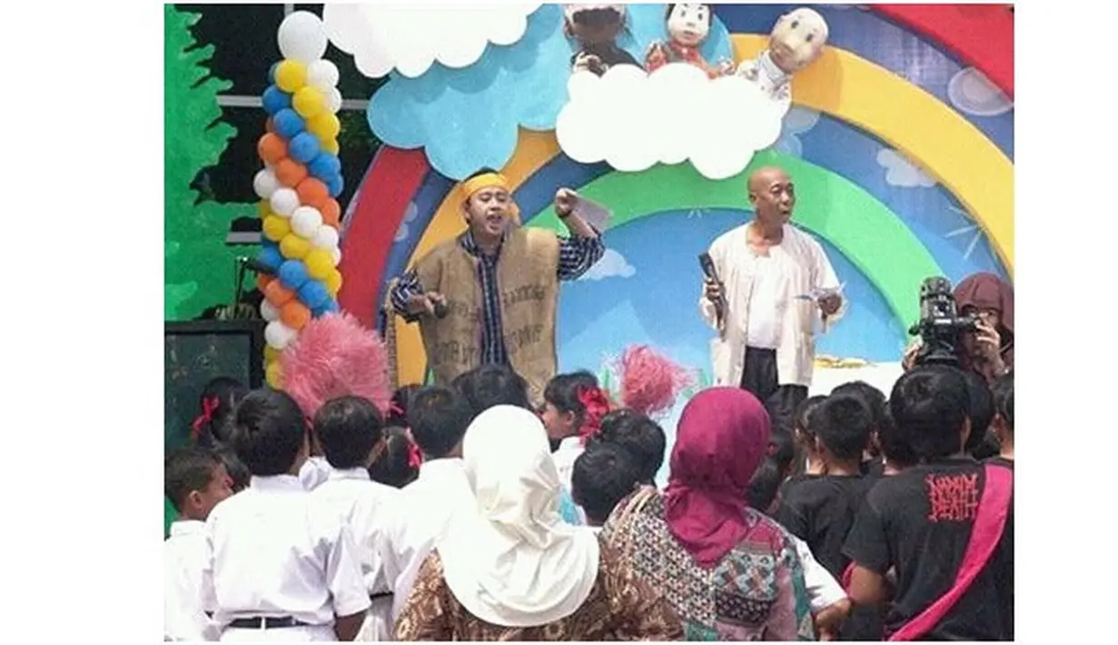 Abdul Hamid, pengisi suara Pak Ogah "Si Unyil". (Sumber: Instagram/@pakogah_real)