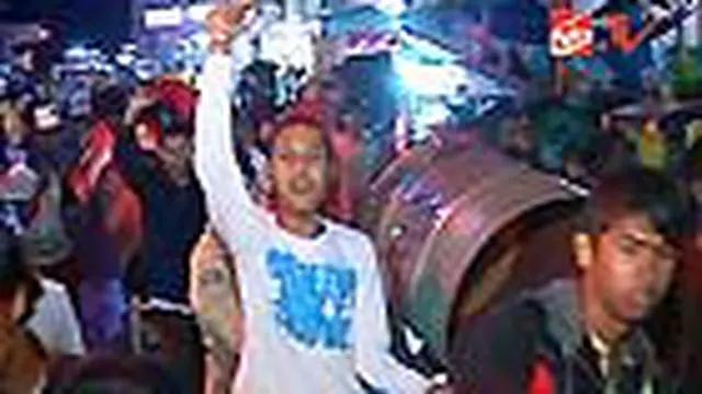 Warga Garut Takbiran Keliling Kota