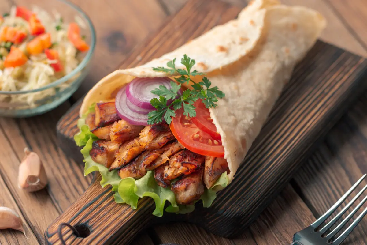 kebab ayam
