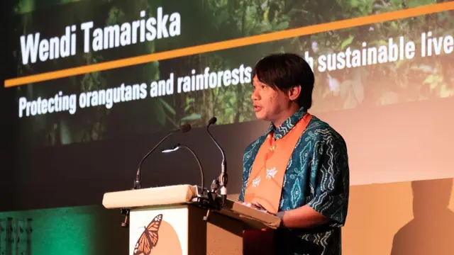Wendi Tamariska meraih penghargaan tertinggi Whitley Award 2019