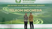 Konsisten Jalankan Bisnis Berkelanjutan, Telkom Sabet ESG Sustainability Ratings 2025