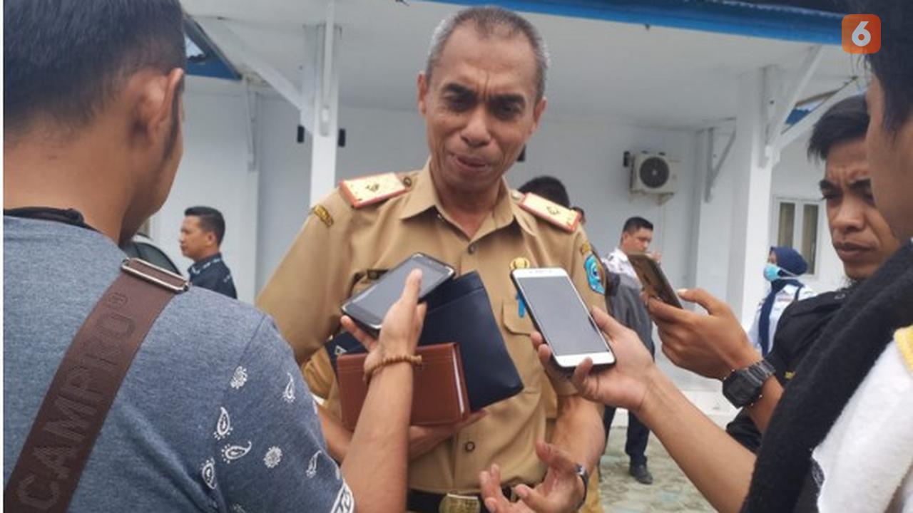 Sekretaris Daerah Buteng, H Kostantinus Bukide. Foto: win (Arfandi Ibrahim/Liputan6.com)