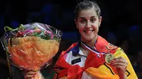 Juara Dunia 2014 Bulu Tangkis Tunggal Putri 2014 Carolina Marin (badzine.net)