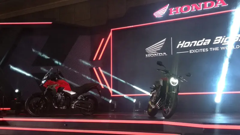 Honda CB500X dan Honda CB650R