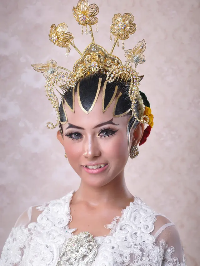 ilustrasi makna makeup Dandanan Pengantin Adat Jawa yang Sakral/shutterstock