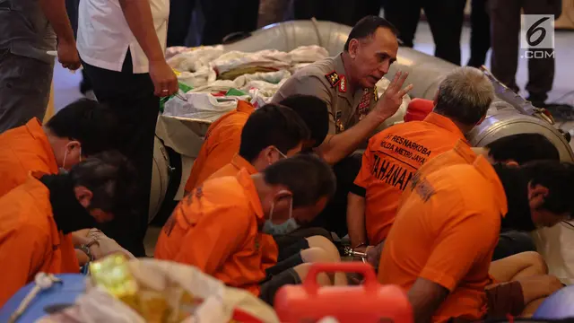 Pengungkapan 1 Ton Narkoba Jenis Sabu