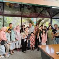 Potret keluarga besar ahok dan puput pada perayaan ulang tahun Yosafat Abimanyu Purnama (Sumber: Instagram/btpnd)