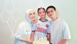 Athar Anak Citra Kirana Ultah ke-6, Rayakan Sederhana di Rumah