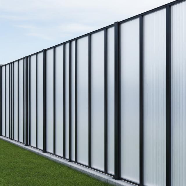 Model Pagar Rumah Baja Ringan Minimalis 2025 (Image by Gemini AI)