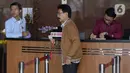 Bupati Solok Selatan Muzni Zakaria akan menjalani pemeriksaan oleh penyidik di Gedung KPK, Jakarta, Kamis (30/1/2020). Muzni Zakaria diperiksa sebagai tersangka terkait kasus dugaan suap proyek pembangunan infrastruktur Jembatan Ambayan dan Masjid Agung di Solok Selatan. (merdeka.com/Dwi Narwoko)