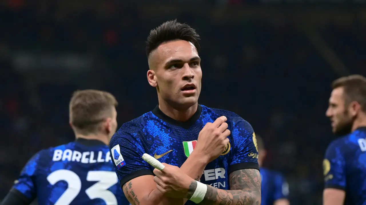 Striker Inter Milan Lautaro Martinez