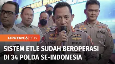 Kapolri Jenderal Listyo Sigit Prabowo meresmikan peluncuran ETLE tahap ketiga pada delapan Polda. Dengan demikian, sistem ETLE atau tilang elektronik ini, kini sudah beroperasi di 34 Polda se-Indonesia.
