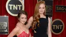 Sophie Turner dan Joe Jonas belum lama ini mengumumkan soal pertunangan mereka. Keduanya menggemparkan publik lewat unggahan foto di instagram mereka masing-masing. (AFP/Kevorx Djansezian)