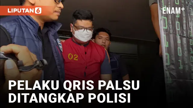 VIDEO: Pelaku QRIS Palsu Akhirnya Dibekuk Polisi, Berhasil Kantongi Rp 13 Juta dalam 10 Hari