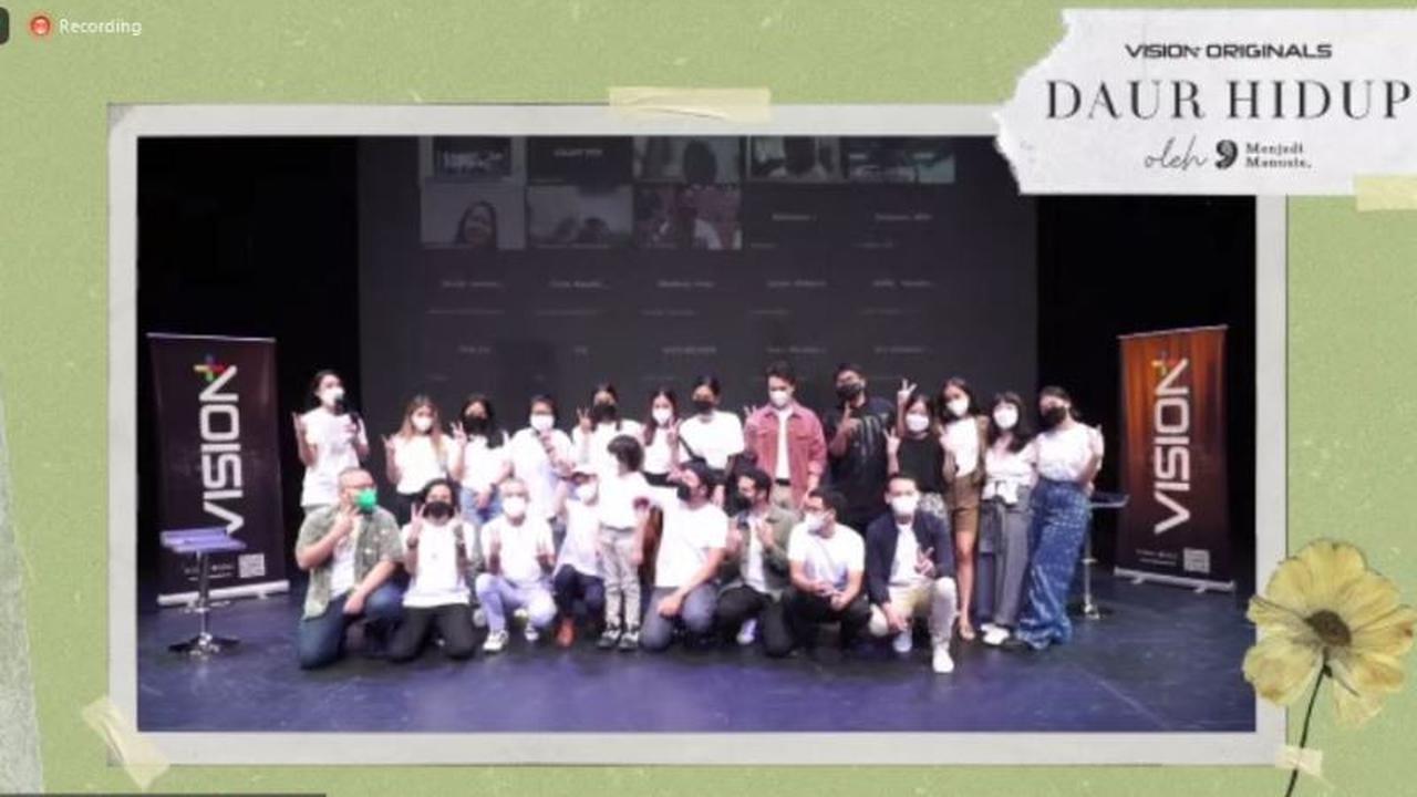 Konferensi pers film pendek Daur Hidup