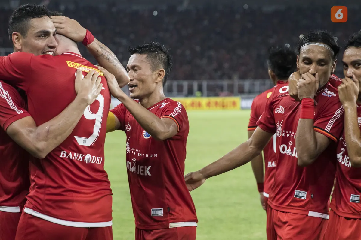 Persija Jakarta Bungkam Arema FC