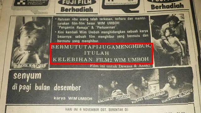 6 Potret Iklan Film di Koran Lawas Ini Bikin Nostalgia