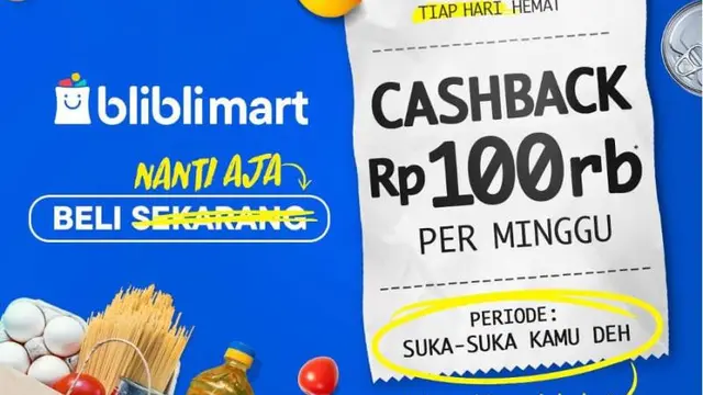 Belanja Kebutuhan Harian Kapan Saja Tetap Ada Penawaran dan Promo Khusus
