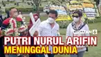 Jenazah putri sulung Nurul Arifin, Maura Magnalia Madyaratri dimakamkan Rabu (26/1) siang di pemakaman San Diego Hills Karawang Jawa Barat.