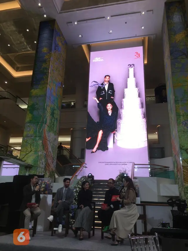 Plaza Indonesia Ultah ke-33, Gandeng Reza Rahadian dan Dian Sastrowardoyo sebagai Muse
