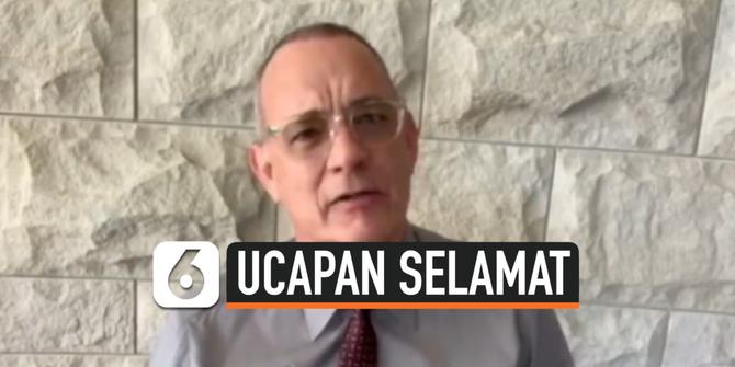 VIDEO: Tom Hanks Beri Selamat pada Lulusan Universitas Via Online