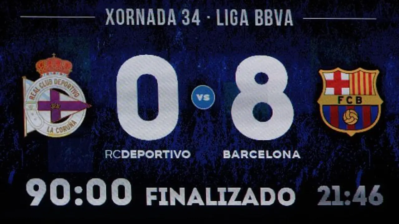 Deportivo La Coruna Vs Barcelona