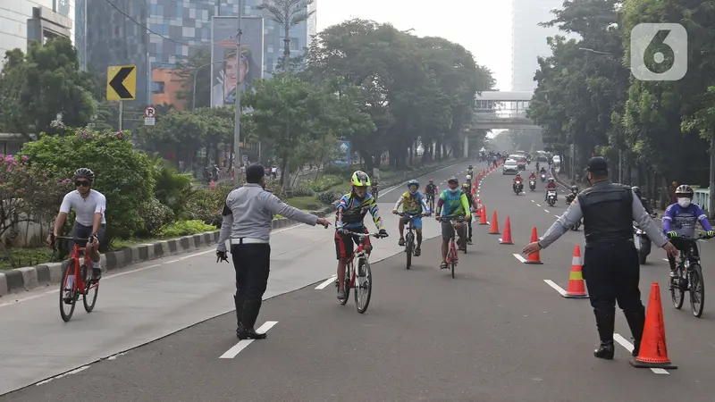 Uji Coba Kedua Road Bike JLNT Kampung Melayu-Tanah Abang