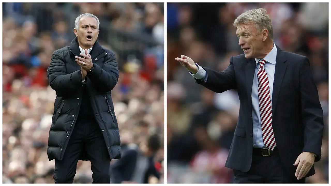 Jose Mourinho dan David Moyes