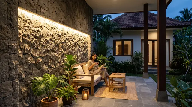 10 Cara Bikin Teras Rumah Terasa seperti Resort Tanpa Renovasi Besar