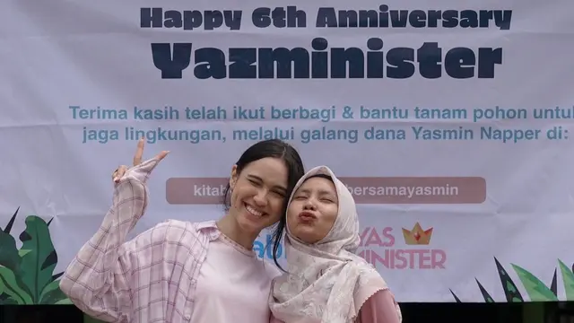 Yasmin Napper merayakan 6 tahun kebersamaannya dengan Yazminister. (Instagram/@yasminnapper)