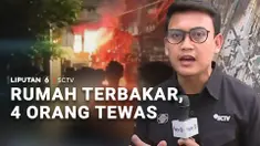 Kebakaran melanda rumah indekos sekaligus usaha percetakan di Tebet, Jakarta Selatan. Dalam insiden itu, empat penghuni rumah meninggal dunia.
