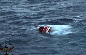 Ilustrasi kapal tenggelam (AFP Photo)