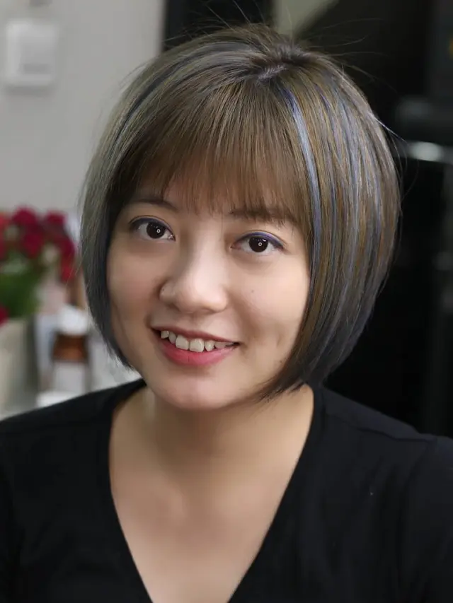 Potret Leony dengan Berbagai Gaya Rambut, Terbaru Dipotong Super Pendek