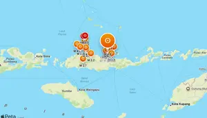 Nagekeo NTT Diguncang Gempa Beruntun, Terkuat M 4,8