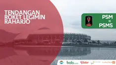Gelandang senior PSMS Medan, Legimin Raharjo, nyaris bobol gawang PSM karena tendangan roket.