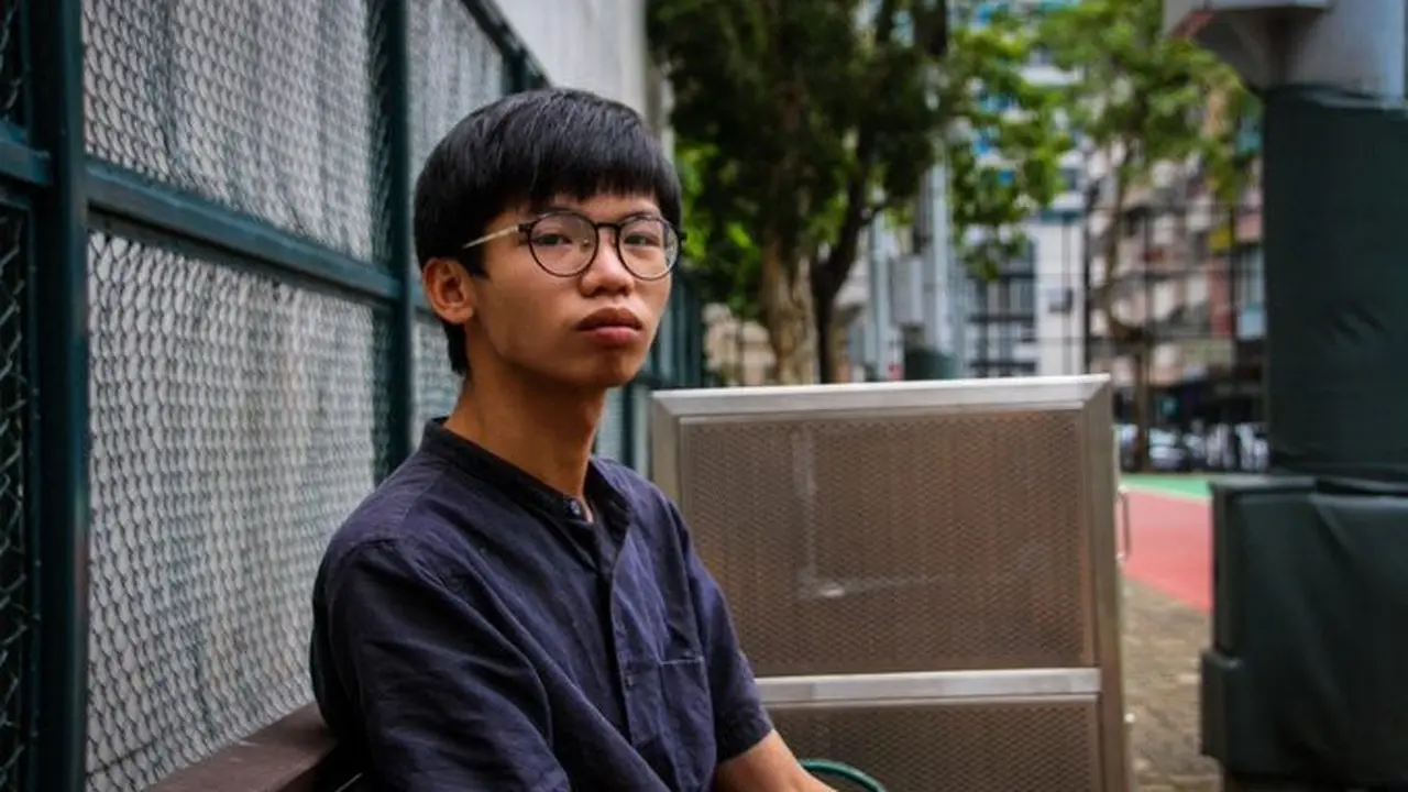 Tony Chung, 20, aktivis mahasiswa pro-demokrasi
