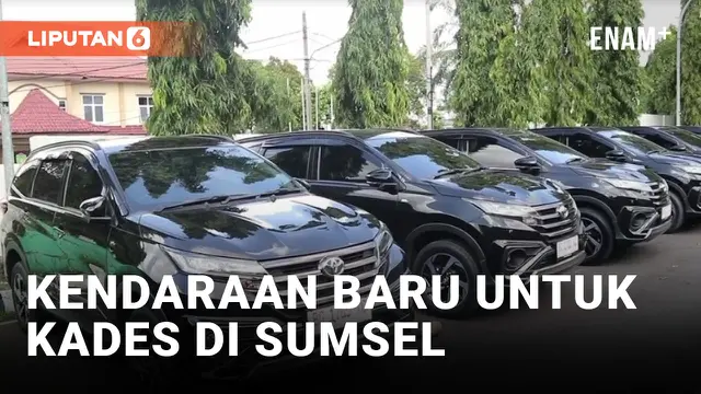 12 Kades di Sumsel Dapat Mobil Baru