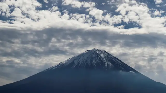 Gunung Fuji tanpa salju/Liputan6