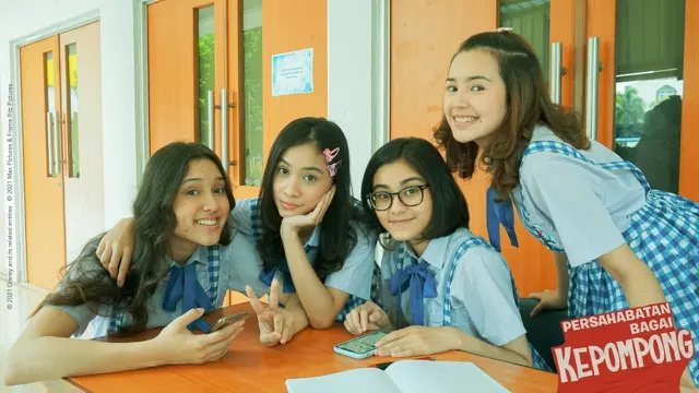 Salah satu adegan Persahabatan Bagai Kepompong. (Foto: Dok. Max Pictures/ Frame Ritz)