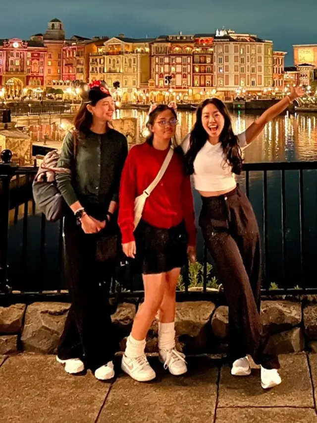 6 Potret Yuki Kato Bareng Reina dan Sakura, Dua Adiknya yang Keturunan Jepang