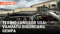 Penampakan Vanuatu Usai Diguncang Gempa Magnitudo 7,3